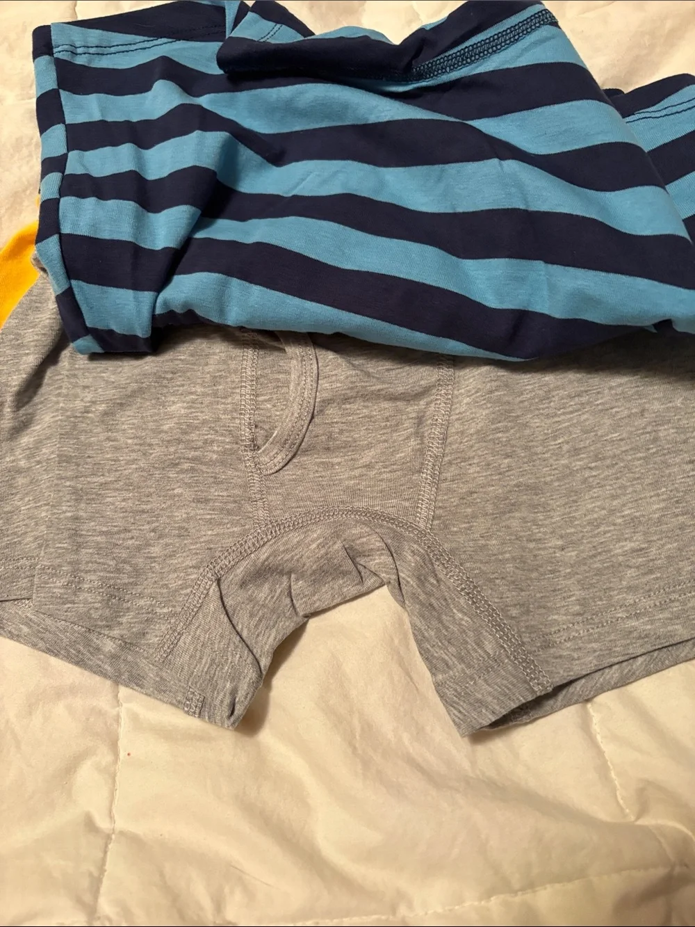 GAP Kids 3-Pack Boxer Briefs - Blue/Navy/Yellow/Grey
